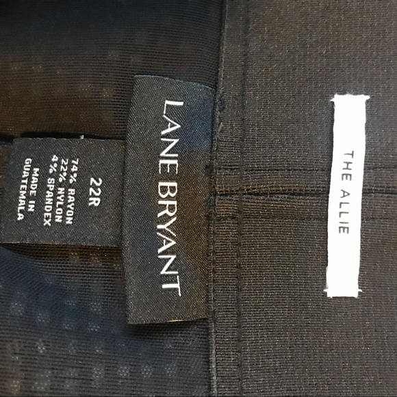 NWOT. LANE BRYANT “the Allie” pant. SZ 22W. - Picture 3 of 3
